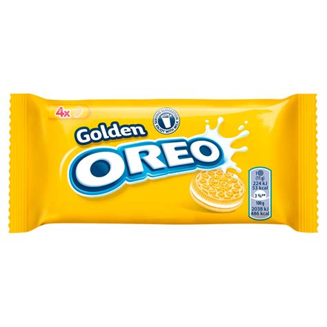 Oreo Golden sušenky s náplní s vanilkovou příchutí 44g