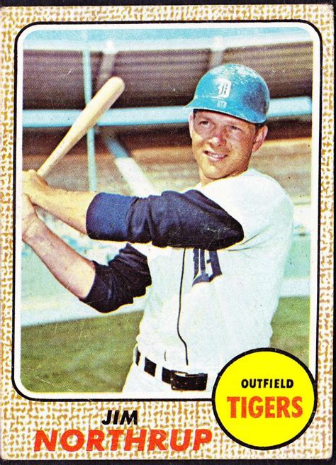 Jim Northrup 78 Prices 1968 Topps Baseball Cards