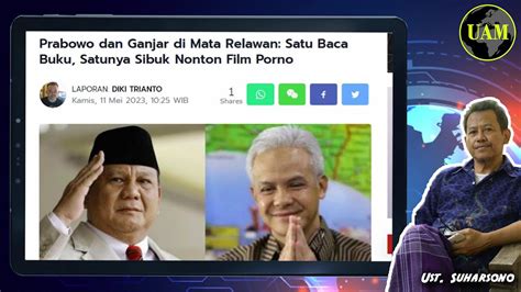 Waduh Ganjarian Ini Sebut Ebenezer Fitnah Soal Ganjar Suka Film