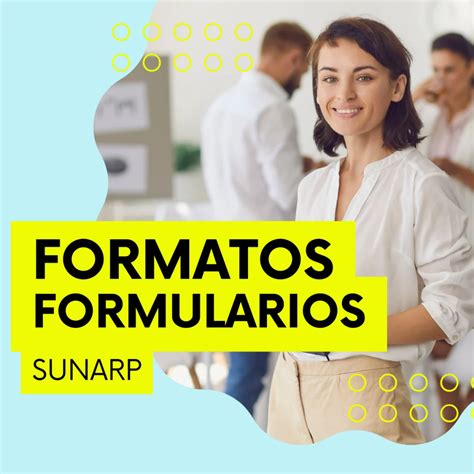 Formatos Formularios Y Modelos De La Sunarp