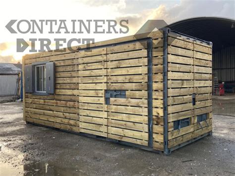 Shipping Container Conversions Ft Cladded Workshop Cs Case