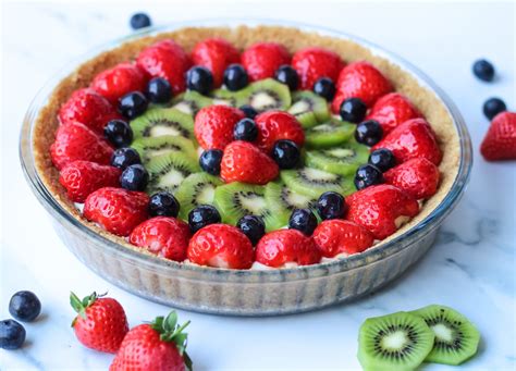 No Bake Fresh Fruit Tart Baker Jos Easy No Bake Summer Dessert