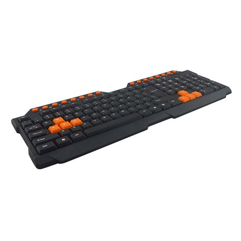 Teclado Gamer Multimídia USB ABNT II Preto Mymax do Brasil