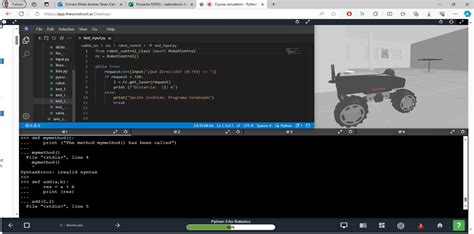 Bug Error In Tutorial Python Basics For Robotics The Construct