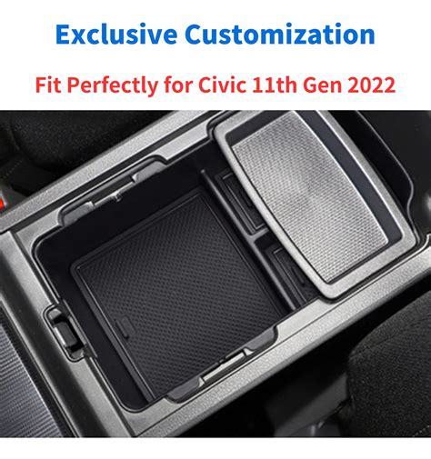 Snapklik Civic Center Console Organizer Tray For