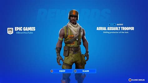 How To Get Aerial Assault Trooper Skin For Free In Fortnite Youtube