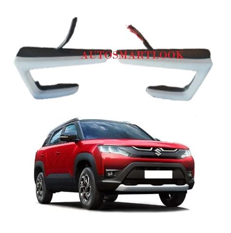 AUTOSMARTLOOK Car Fog Lamp 2 In 1 DRL LED Light For Vitara Brezza 2022