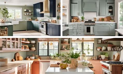 inspiring kitchen cabinet color ideas   year