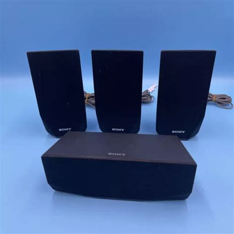 X Sony Surround Home Theatre Centre Left Right Speakers Ss Ctb Ss