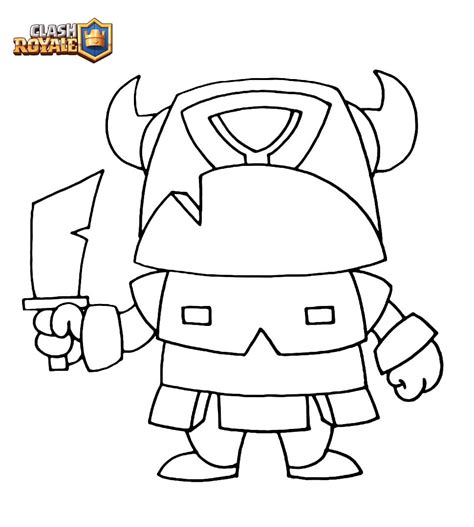 40 Desenhos De Clash Royale Para Colorir Como Fazer Em Casa