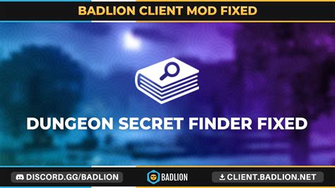 Badlion Client On Twitter Weve Heard You A Fix For Dungeon Secret