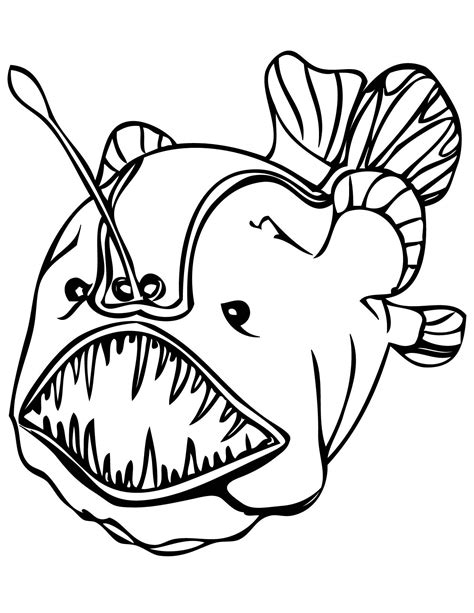 Real Fish Coloring Pages At Getdrawings Free Download