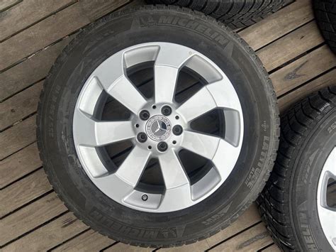 Oryginał koła 255 55R18 Mercedes ML W166 GLS GLE Michelin 6 4mm zima