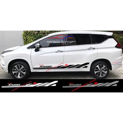 Jual Best Stiker Mobil Mitsubishi Xpander Sticker List Minimalis