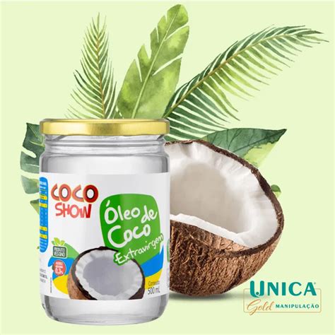 Óleo de Coco Extra Virgem Coco Show 500ml