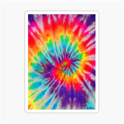 Rainbow Tie Dye Sticker For Sale By Alex172 Redbubble