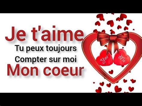 Pour toi mon amour ma vie mon plus beau trésor Je T AIME et tu peux