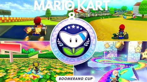 Mario Kart Deluxe Boomerang Cup Dlc Gameplay Youtube