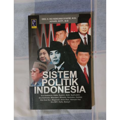 Jual Buku Sistem Politik Indonesia Shopee Indonesia