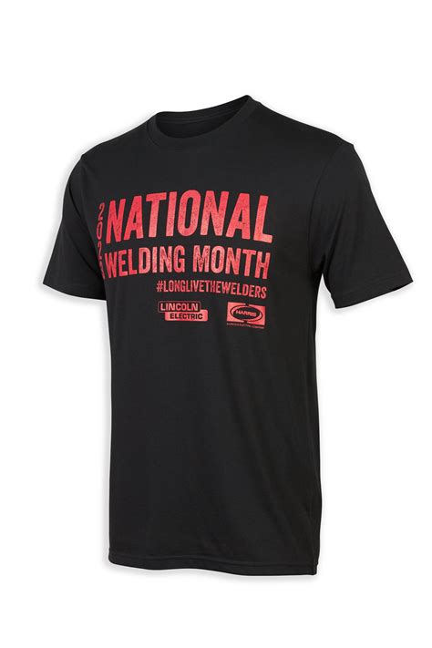 National Welding Month T Shirt 2023 Limited Edition The Lincoln