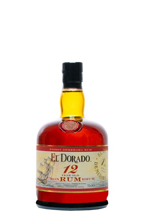 El Dorado 12 Year Old Rum 70cl VIP Bottles