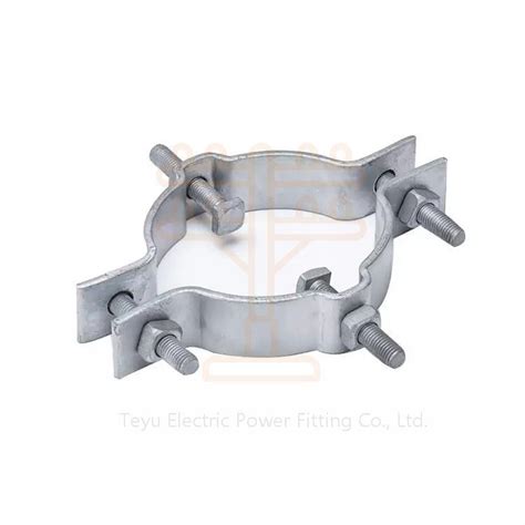 Hot DIP Galvanized Transformer Mounting Bracket For Pole Line Hardware Line Equipment And