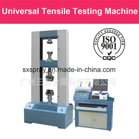 Universal Material Tensile Strength Testing Machine Touch Screen