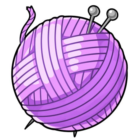 Free Beautiful Purple Yarn 22384091 PNG with Transparent Background