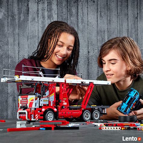 Archiwalne Klocki Lego Technic Laweta 2w1 2493 Elementy Kraków