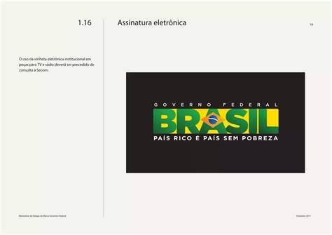 Manual De Identidade Visual Da Marca Governo Federal Ppt