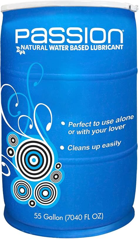 Passion Natural Water Based Lubricant 55 Gallon Health And Household