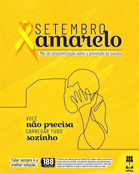 Setembro Amarelo prevenção ao suicídio passa pela saúde mental