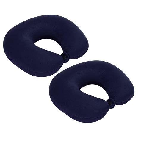 2packs Travel Neck Pillow Memory Wheelchair Seat Foam Airplane Travel