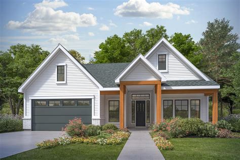 2 Bed 1700 Square Foot Home Plan With Lower Level Expansion 370039sen Architectural Designs