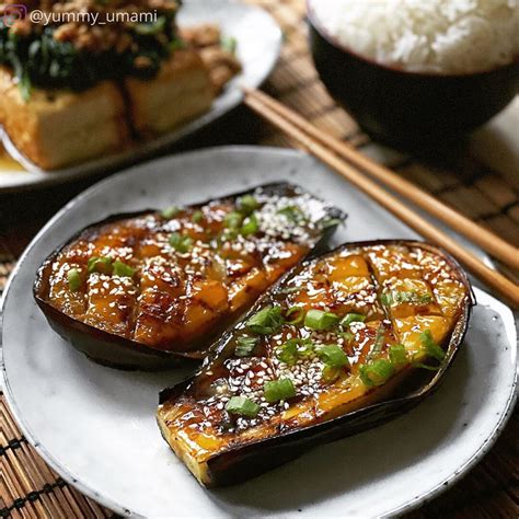 Nasu Dengaku Vegan Miso Glazed Eggplant Recipe Feminologie