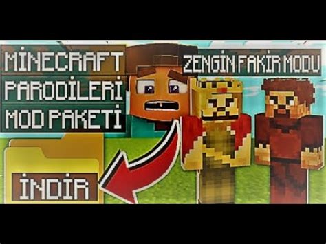 Minecraft Parodileri Mod Paketi V2 Gercek YouTube