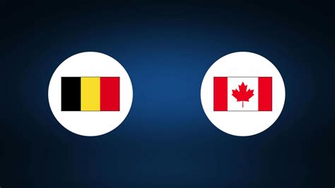 Belgium Vs Canada Free Live Stream TV Channel Start Time How To