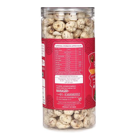 Himalyan Pink Salt And Pepper Roasted Makhana 100gm