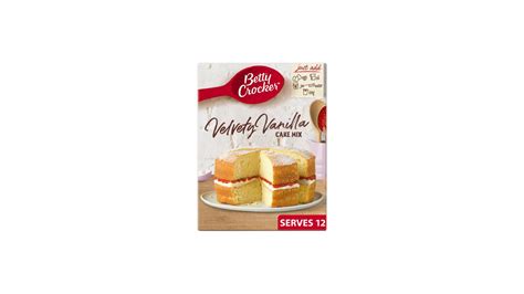 Betty Crocker Velvety Vanilla Cake Mix 425g The Wagon