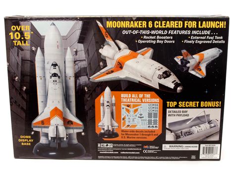 James Bond Moonraker Space Shuttle With Boosters Amt1208