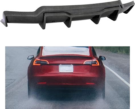 Amazon Kuafu Rear Bumper Diffuser Compatible With Tesla