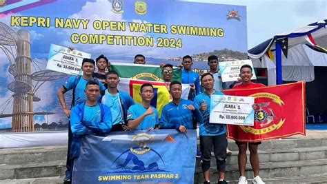 Prajurit Korps Marinir Raih Juara Pertama Dalam Event Kepri Navy Open