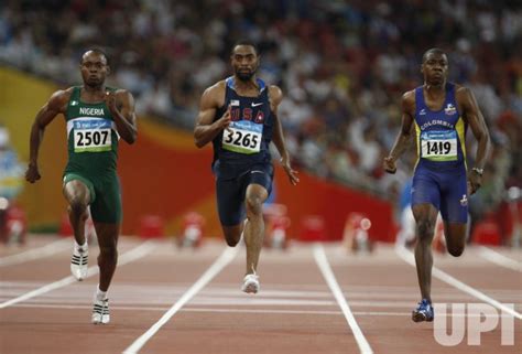 Photo Men S 100 Meter Run At 2008 Olympics In Beijing Oly20080815927