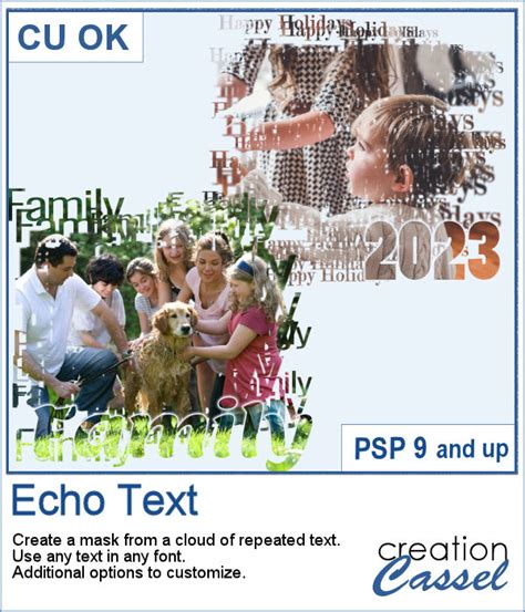 New Script Echo Text Creation Cassel