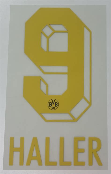 Original Bvb Borussia Dortmund Trikot Flock Cm Haller Sportiger De