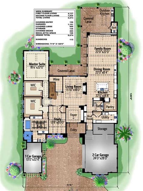 Coastal Contemporary 2 Story Home Plan - 66309WE | Architectural ...