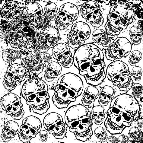 Grunge Skulls Background Images HD Pictures And Wallpaper For Free