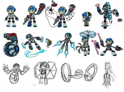 Mighty No 9 2016 Promotional Art Mobygames