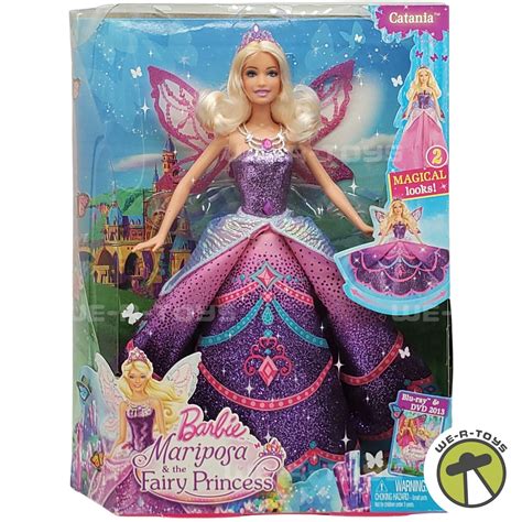 Barbie Mariposa And The Fairy Princess Catania Doll Mattel Y