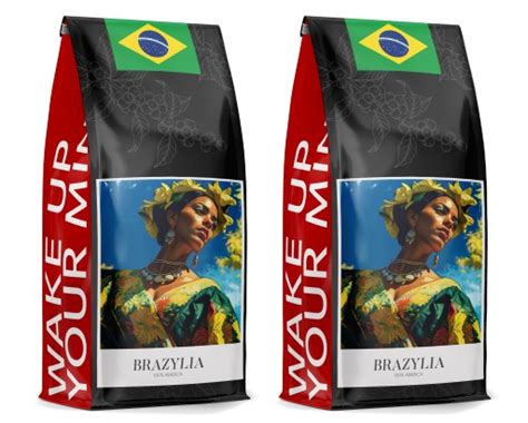 Kawa Ziarnista Blue Orca Brazylia Arabica 2x1kg 14841189352 Allegro Pl